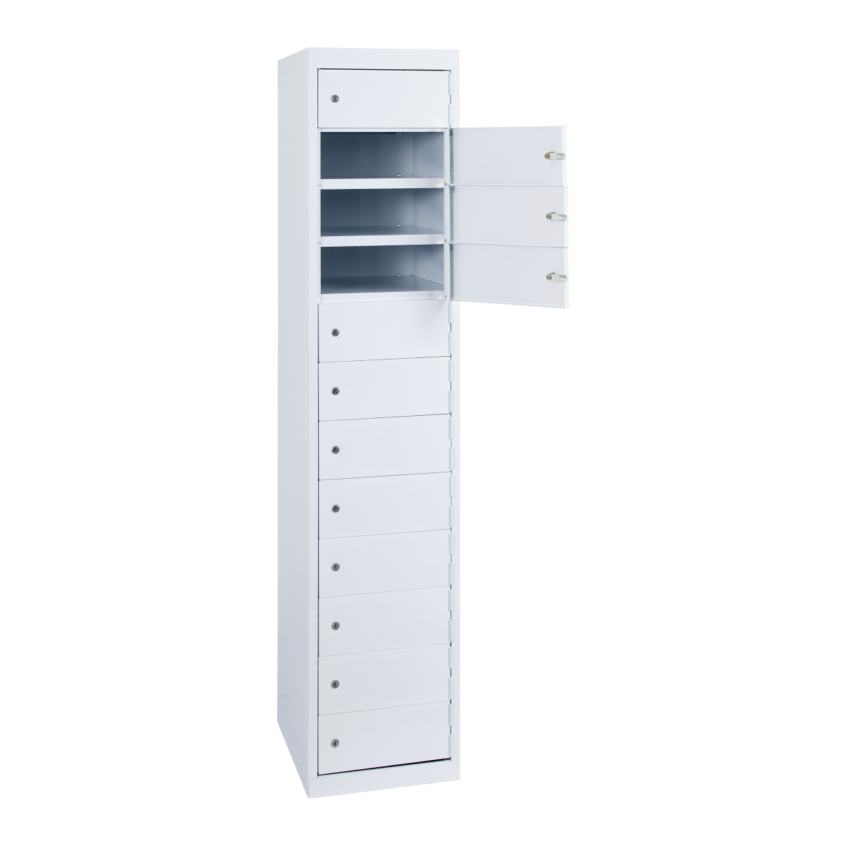 Twelve Door Lockers - 300/380 wide